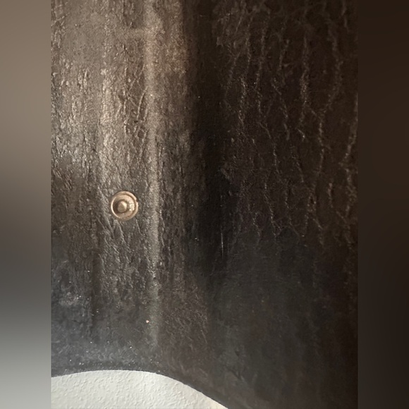 Burberrys black wristlet, clutch. Leather. Amazing vintage piece. Note pics. - Picture 6 of 16